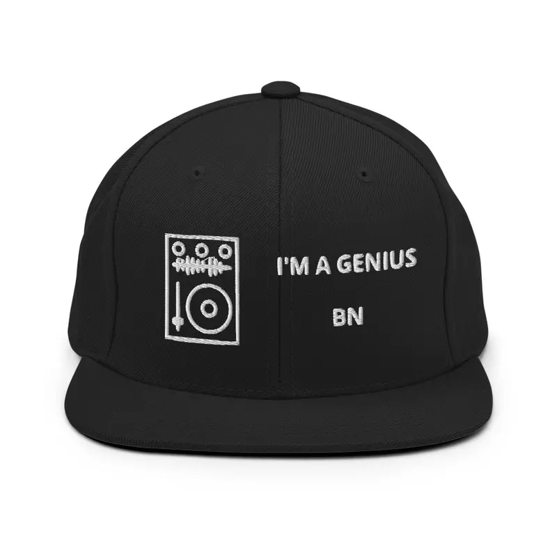 I'M A GENIUS SNAP BACKS